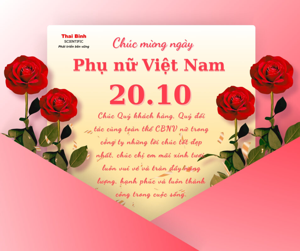 Chúc mừng ngày phụ nữ Việt Nam 20-10- Thái Bình Scientafic